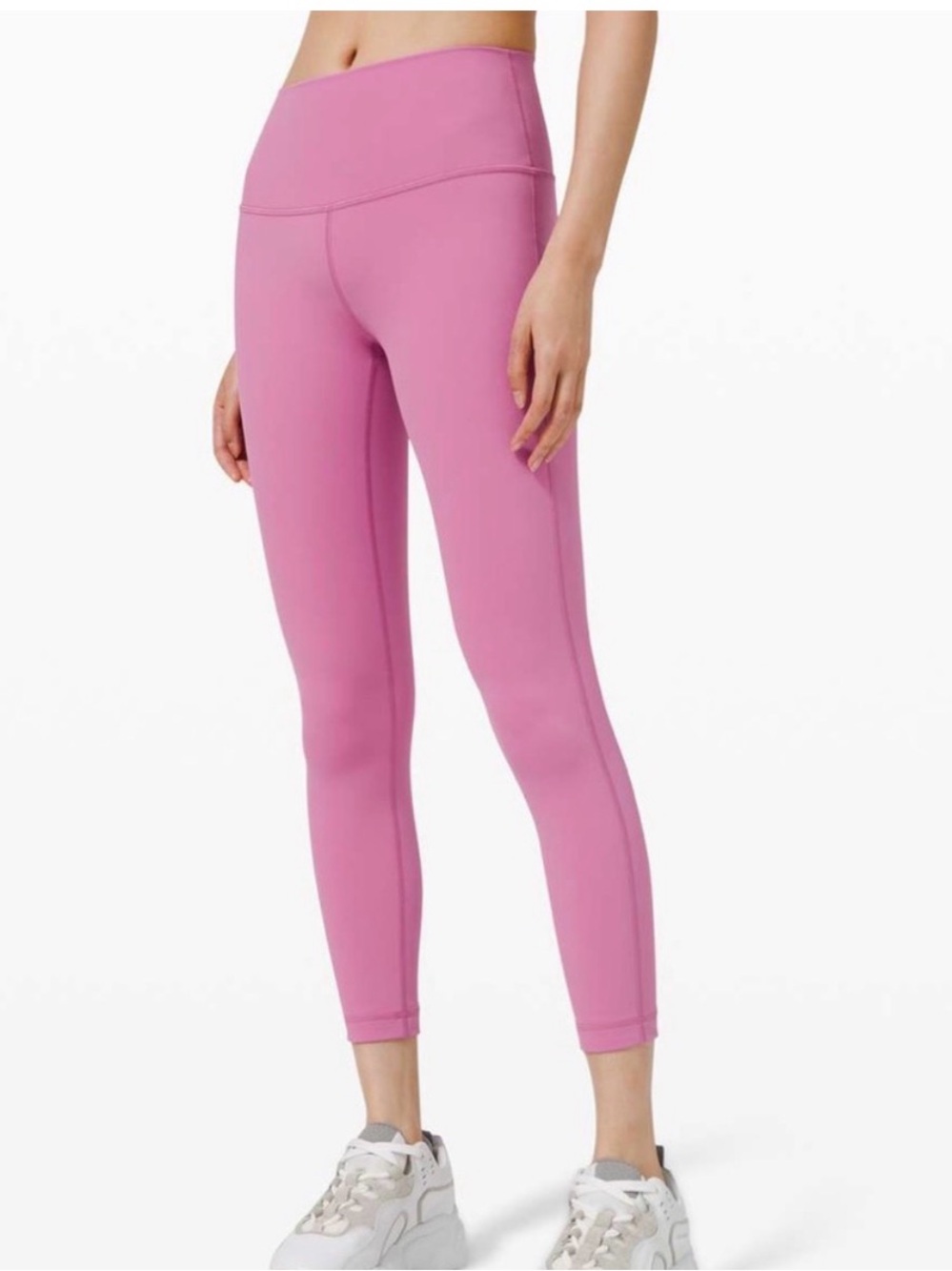 Lululemon Wunder Under HR Tight 25" Full-On Luxtreme Magenta Glow Size 6